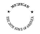 MICHIGAN THE 26TH STATE OF AMERICA