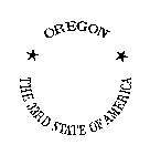 OREGON THE 33RD STATE OF AMERICA