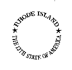 RHODE ISLAND THE 13TH STATE OF AMERICA