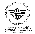 B3 NATIONAL SECURITY AGENCY