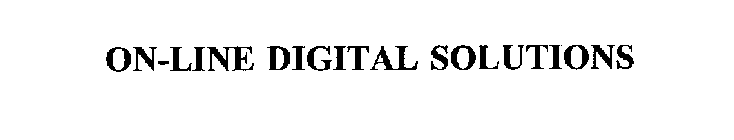 ON-LINE DIGITAL SOLUTIONS