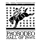 PRORODEO HALL OF FAME