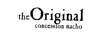 THE ORIGINAL CONCESSION NACHO