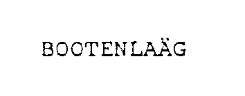 BOOTENLAAG