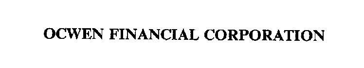 OCWEN FINANCIAL CORPORATION