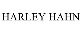 HARLEY HAHN
