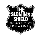 THE SLOMIN'S SHIELD HOME SECURITY SYSTEM 1 800 ALARM ME