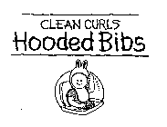 CLEAN CURLS HOODED BIBS