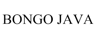 BONGO JAVA