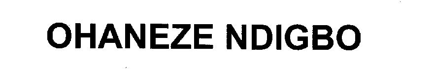OHANEZE NDIGBO