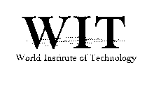 WIT WORLD INSTITUTE OF TECHNOLOGY