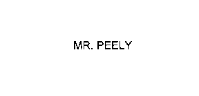 MR. PEELY AND DESIGN