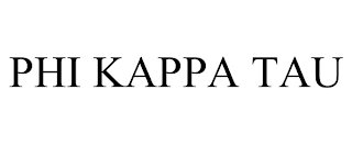 PHI KAPPA TAU