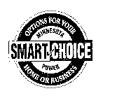 SMART CHOICE MINNESOTA POWER OPTIONS FOR YOUR HOME OR BUSINESS
