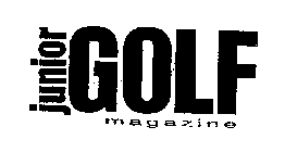 JUNIOR GOLF MAGAZINE