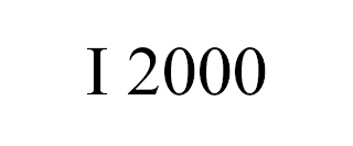 I 2000