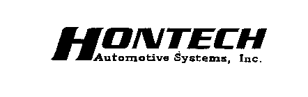 HONTECH AUTOMOTIVE SYSTEMS, INC.