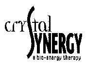 CRYSTAL SYNERGY A BIO-ENERGY THERAPY
