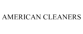 AMERICAN CLEANERS