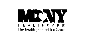 MD NY HEALTHCARE THE HEALTH PLAN WITH A HEART.