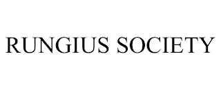 RUNGIUS SOCIETY