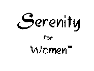 SERENITY FOR WOMEN NET WT 2OZ.