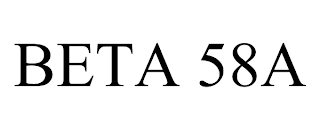 BETA 58A