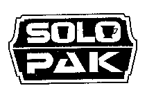 SOLO PAK