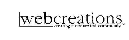 WEBCREATIONS CREATING A CONNECTED COMMUNITY