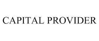 CAPITAL PROVIDER