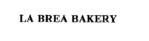 LA BREA BAKERY