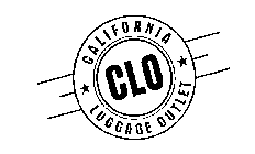 CALIFORNIA LUGGAGE OUTLET CLO