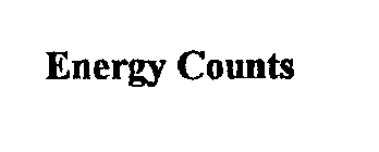 ENERGY COUNTS