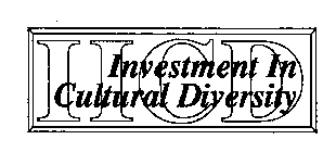 IICD INVESTMENT IN CULTURAL DIVERSITY