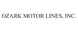 OZARK MOTOR LINES, INC.