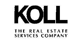 KOLL THE REAL ESTATE SERVICES COMPANY