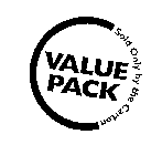 VALUE PACK SOLD ONLY BY THE CARTON