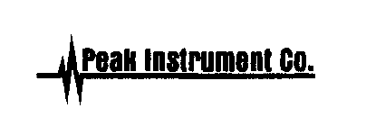 PEAK INSTRUMENT CO.