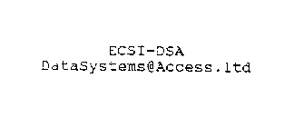 ECSI-DSA DATASYSTEMS@ACCESS.LTD