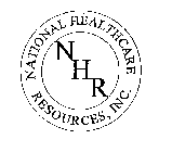 NHR NATIONAL HEALTHCARE RESOURCES, INC.