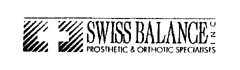 SWISS BALANCE INC PROSTHETIC & ORTHOTICSPECIALISTS