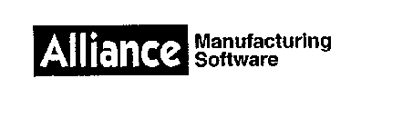ALLIANCE MANUFACTURING SOFTWARE