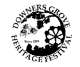 DOWNERS GROVE HERITAGE FESTIVAL SINCE 1982