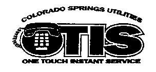 OTIS ONE TOUCH INSTANT SERVICE COLORADO SPRINGS UTILITIES