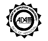 ADA ACADEMY OF DISPENSING AUDIOLOGISTS SEAL OF APPROVAL