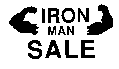 IRON MAN SALE