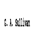 G. A. SULLIVAN