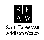 S F A W SCOTT FORESMAN ADDISON WESLEY