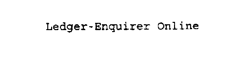 LEDGER-ENQUIRER ONLINE