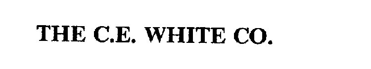 THE C.E. WHITE CO.